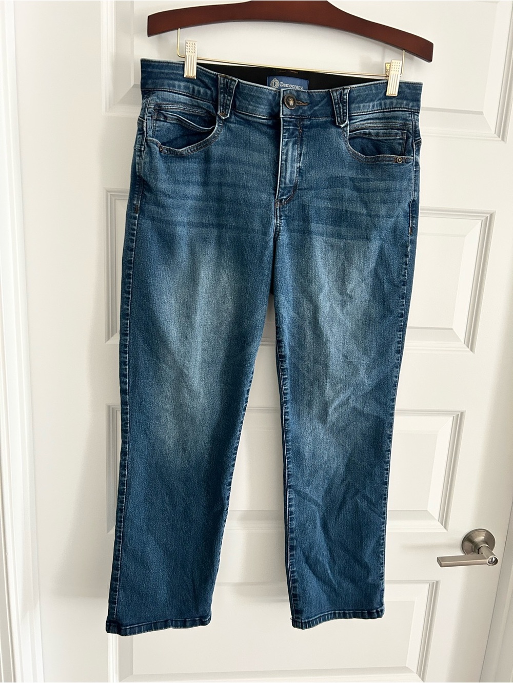 Democracy Ab Solution Jeans Blue Size 14P Petite